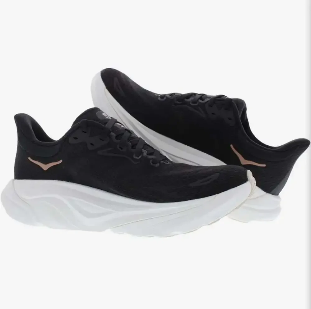 Hoka Women's Arahi 8 Running Shoes in Black/Rose Gold Size 8.5 - Picture 2 of 9